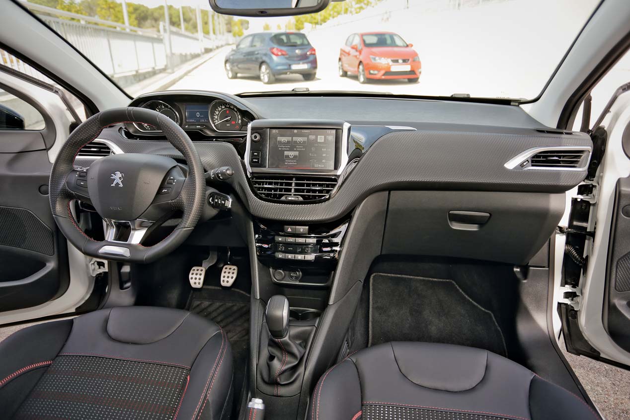 Comparativa: Opel Corsa 1.0 Turbo, Peugeot 1.2 PureTech y Seat Ibiza 1.0 Eco TSI
