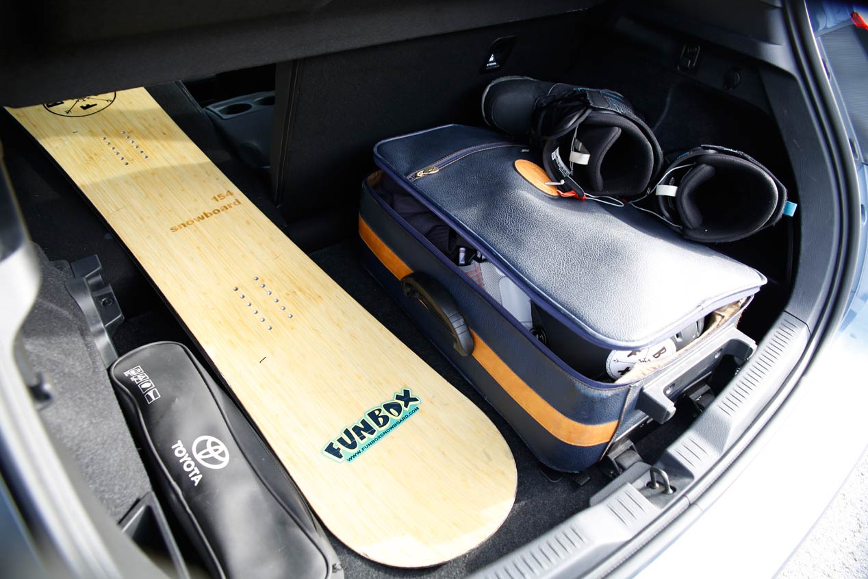 Toyota Auris Hybrid: con tablas y a lo loco