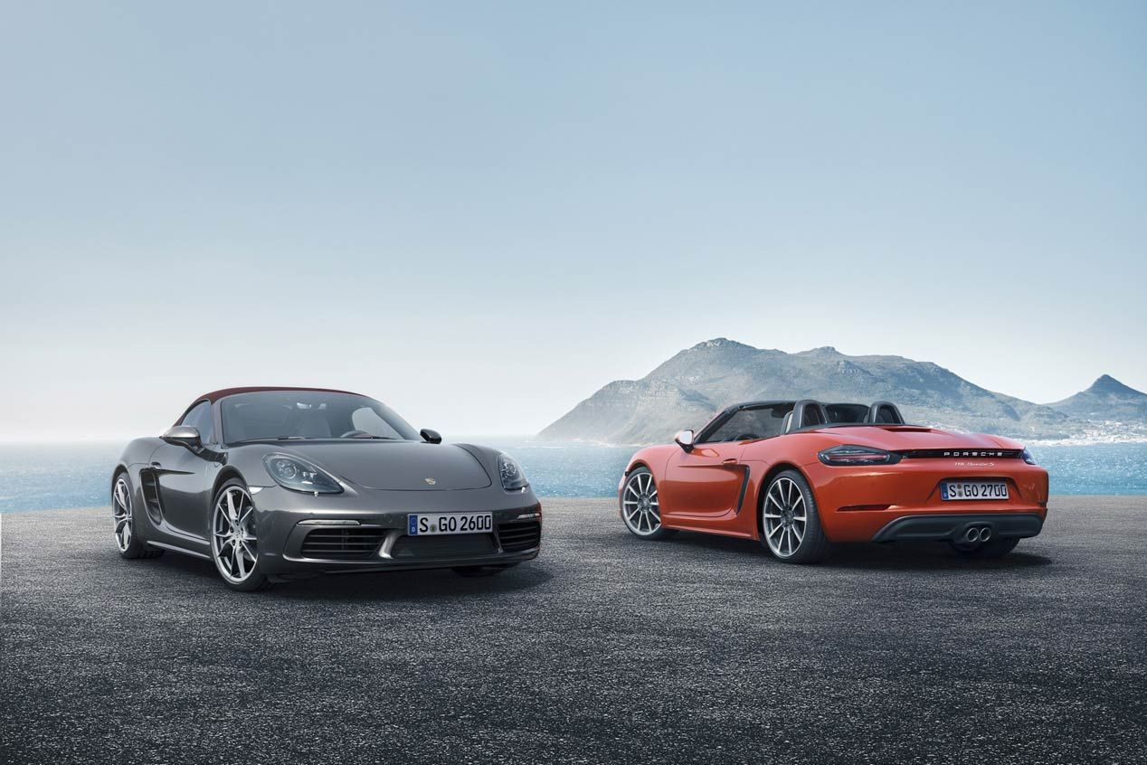 Porsche 718 Boxster, vuelta a los 4 cilindros bóxer