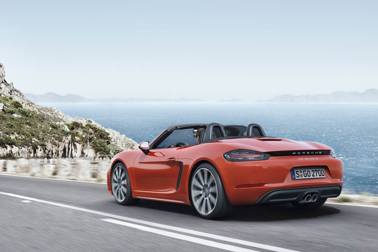 Porsche 718 Boxster, vuelta a los 4 cilindros bóxer