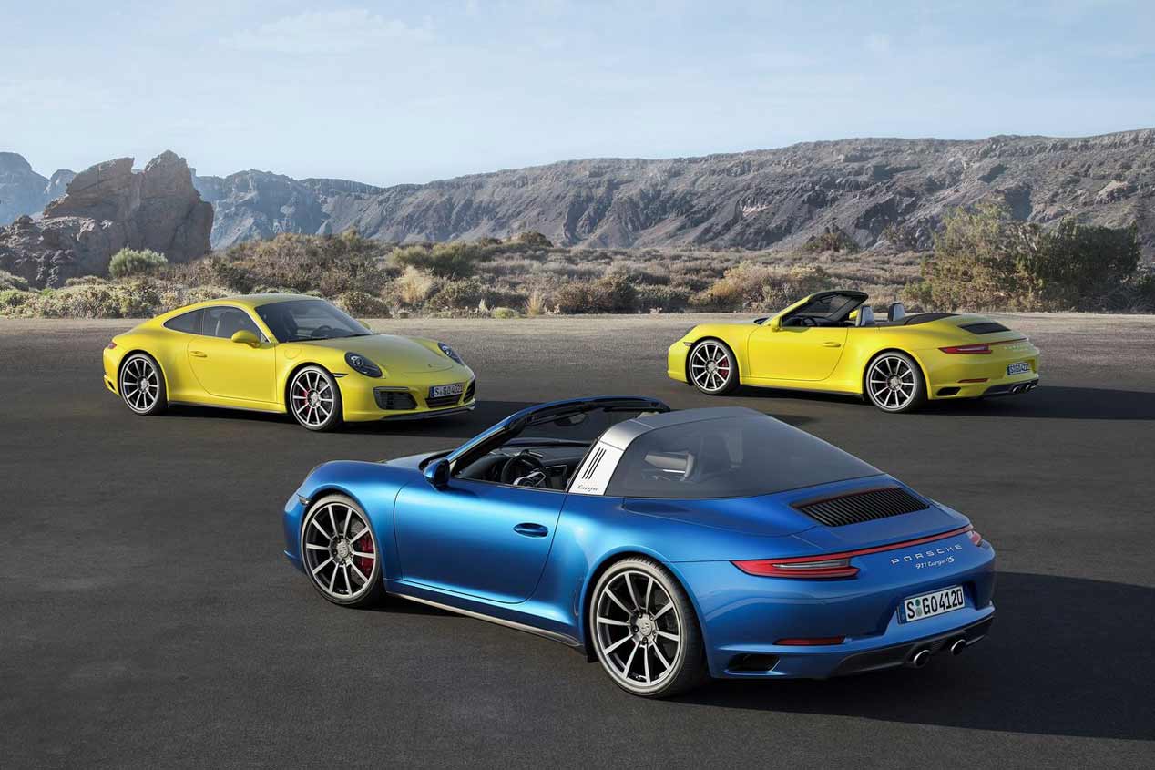 Porsche 911 Carrera 4 y S 2016, fotos de nuestra prueba