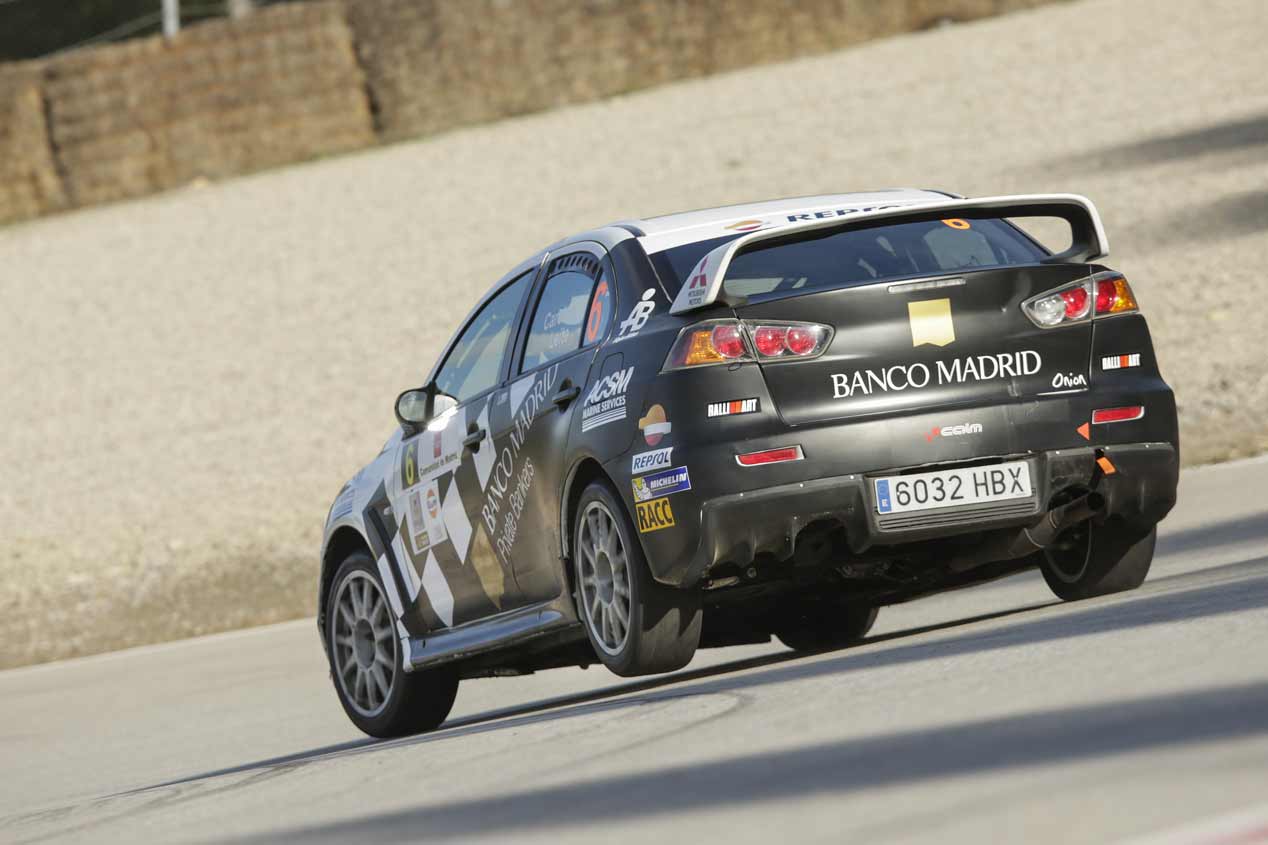 El Mitsubishi EVO X Grupo N, a prueba