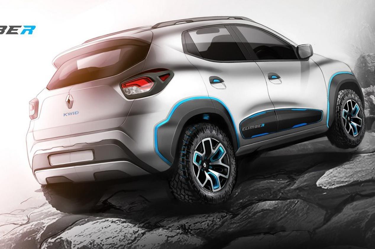 Renault Kwid Racer y Climber: dos conceptos en el Auto Expo de India