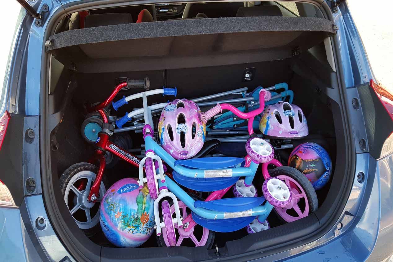 Coche para llevar gemelos