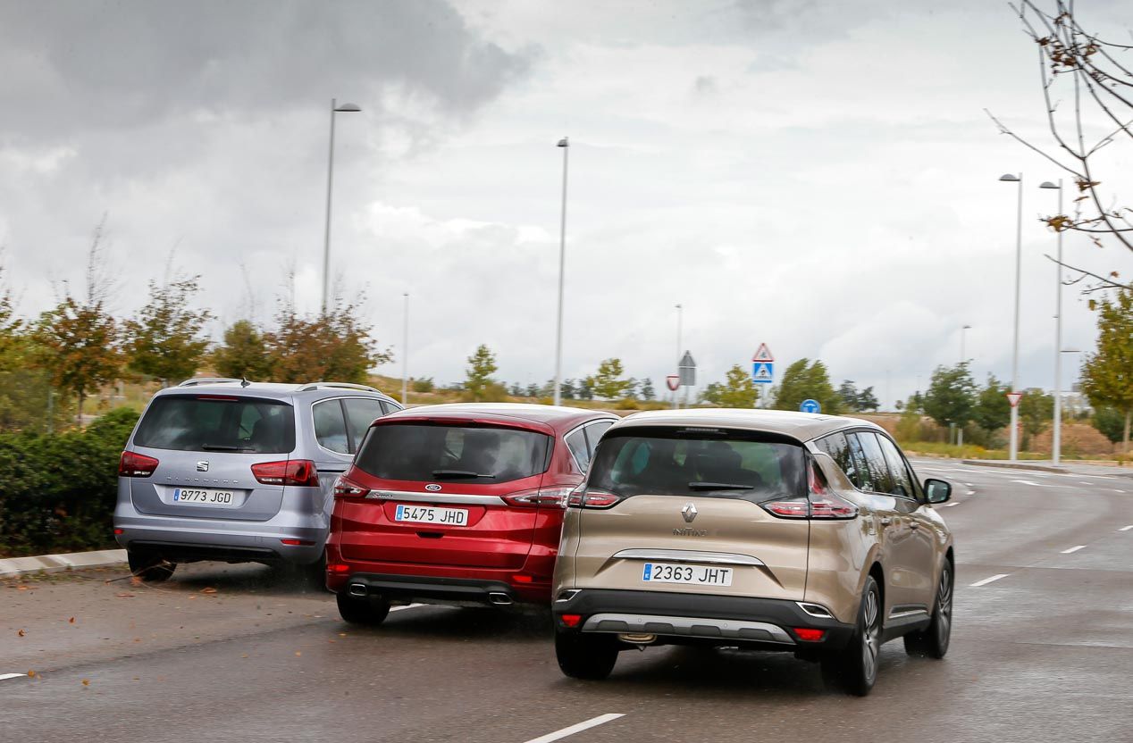 Ford S MAX, Renault Espace y Seat Alhambra: monovolúmenes de 7 asientos