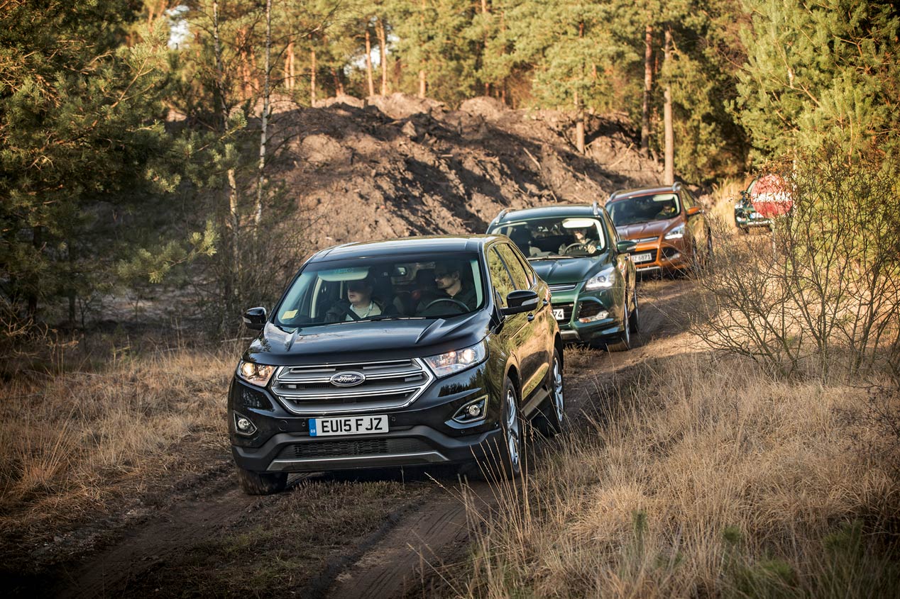 El Ford Edge 2016, a prueba