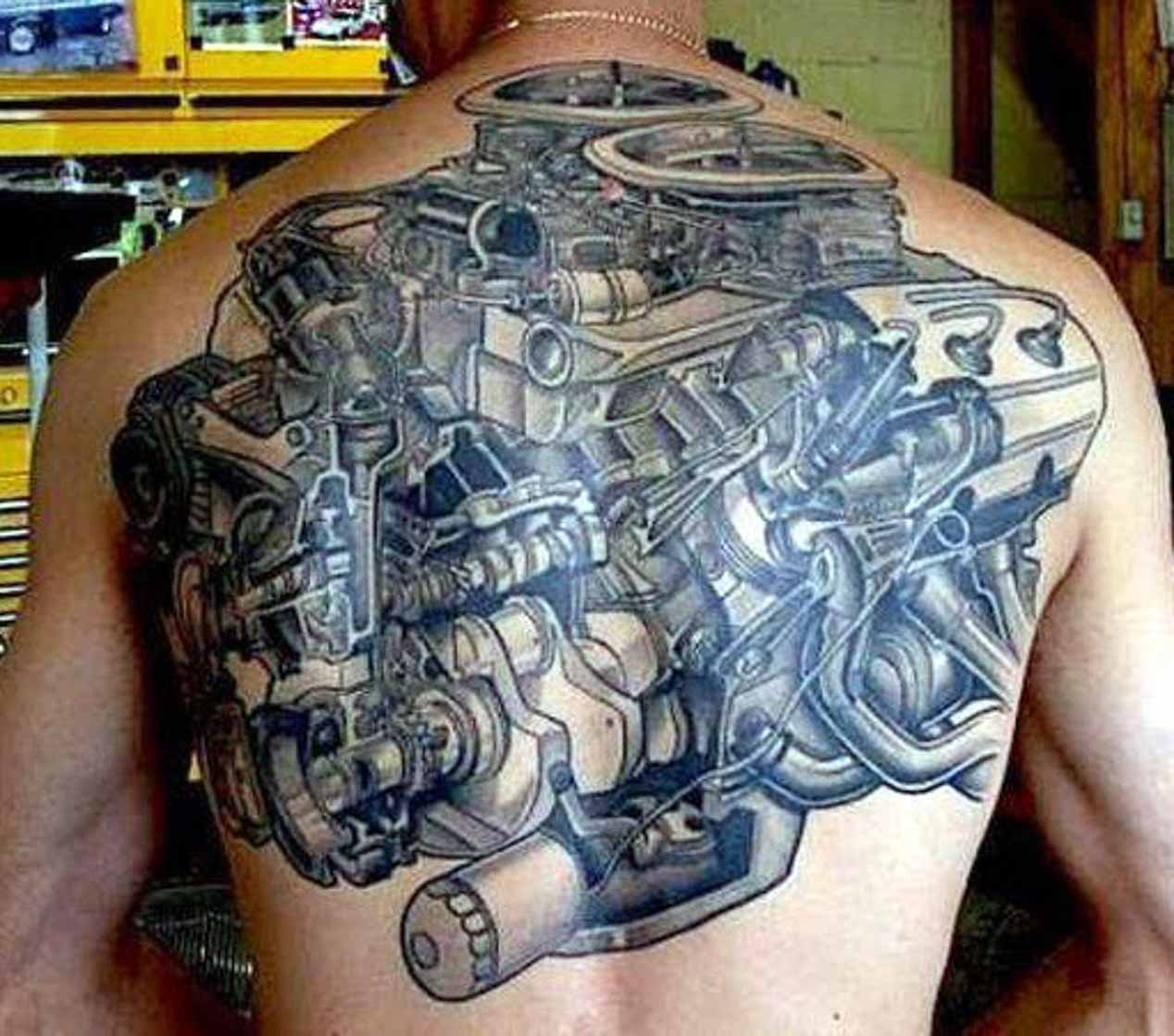 Los mejores tatuajes de coches: arte y decoración