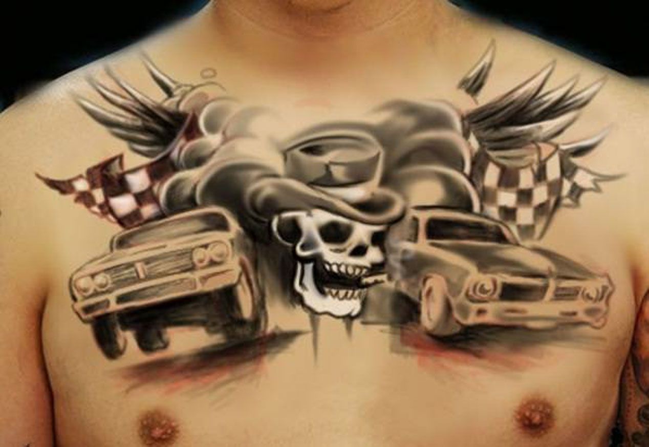 Los mejores tatuajes de coches: arte y decoración