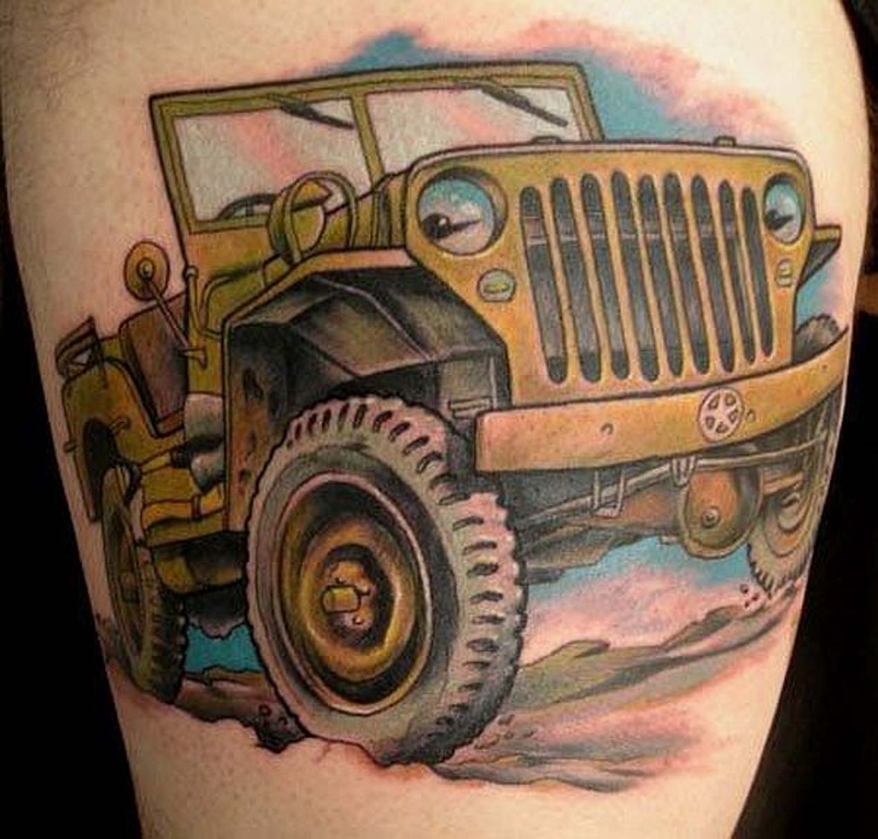 Los mejores tatuajes de coches: arte y decoración