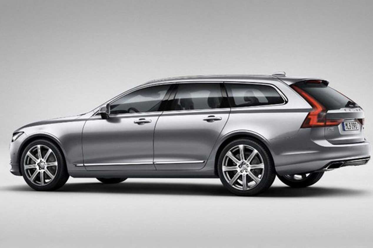 Volvo V90, las imágenes de un familiar de lujo