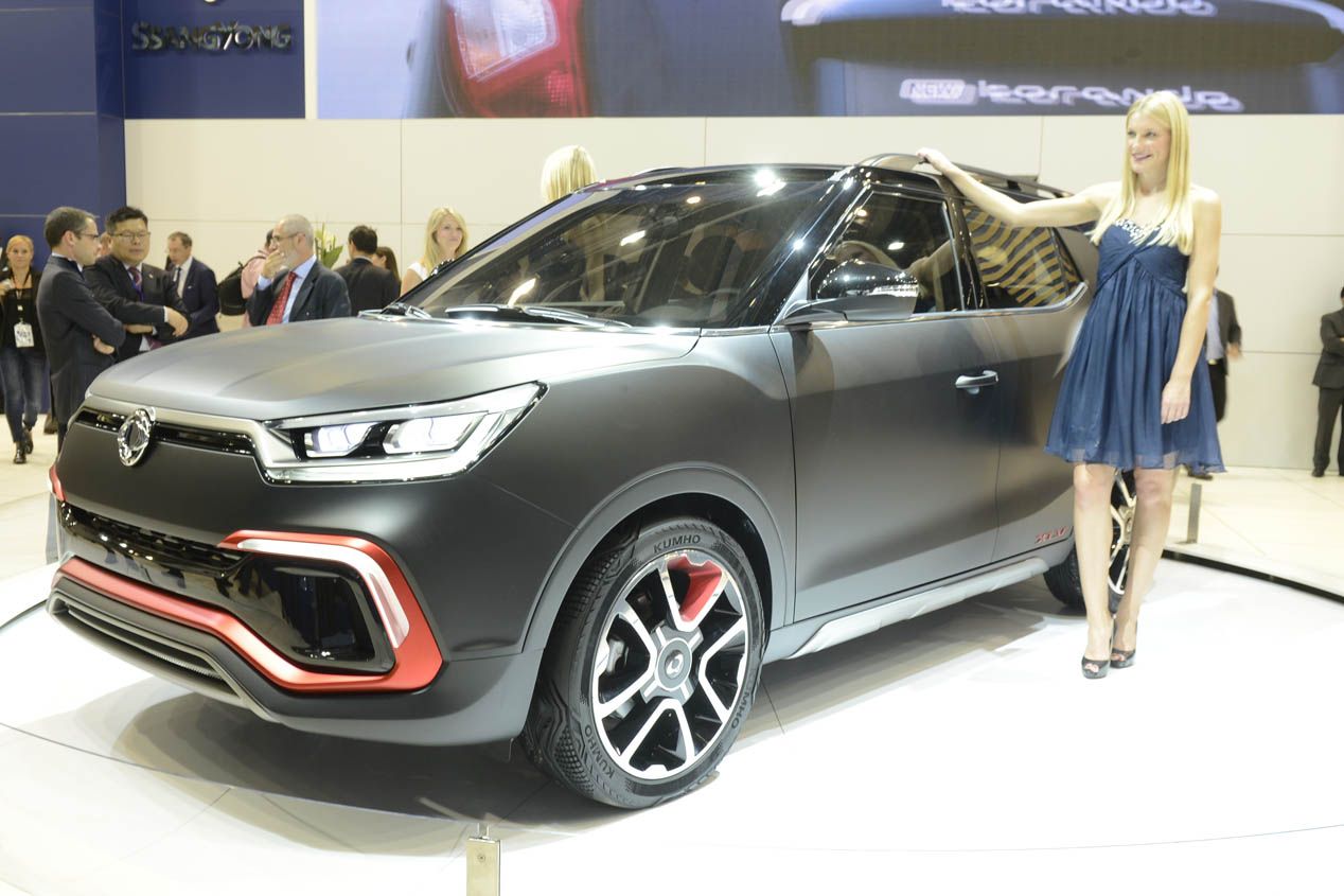 SsangYong XLV y SsangYong Concept SIV-2 en el Salón de Ginebra
