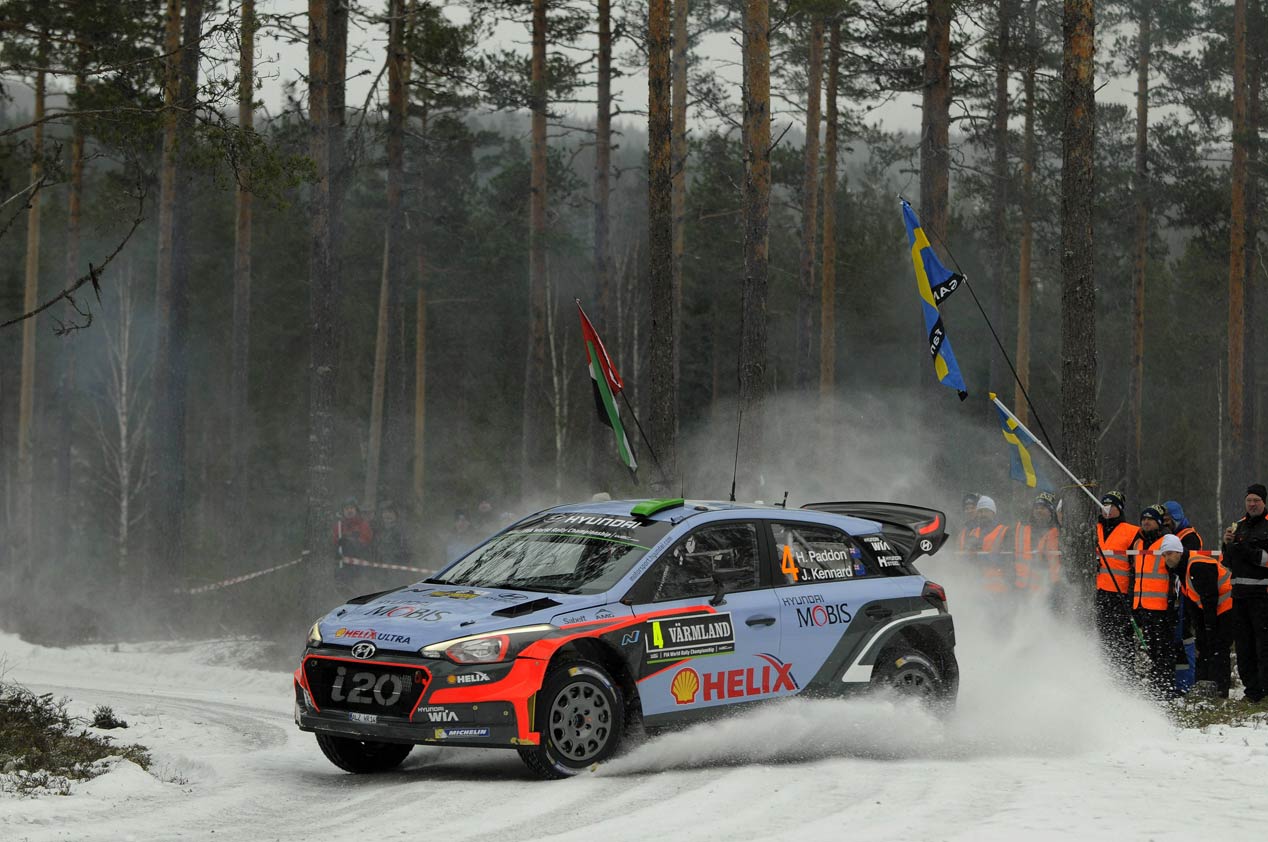 Rallye de Suecia 2016: Ogier, líder de principio a fin