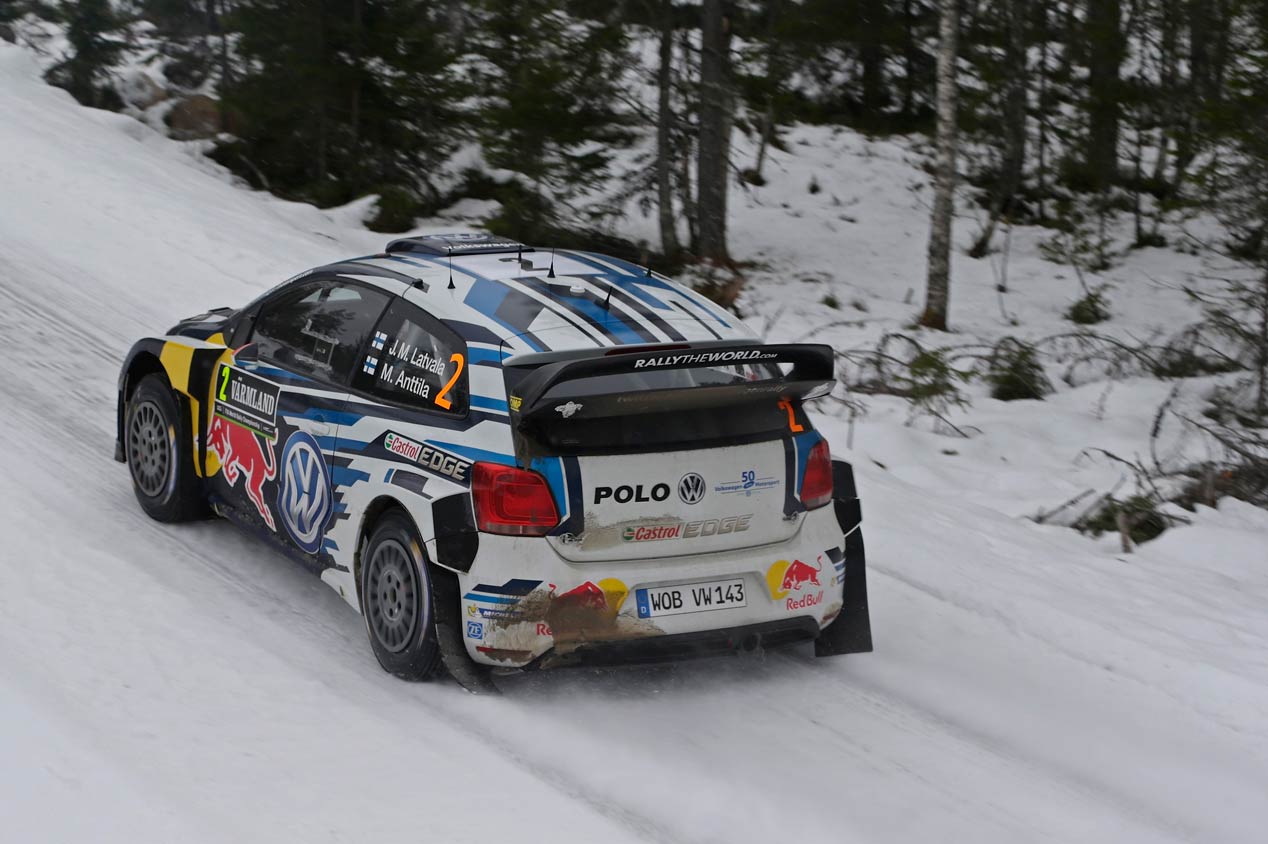 Rallye de Suecia 2016: Ogier, líder de principio a fin