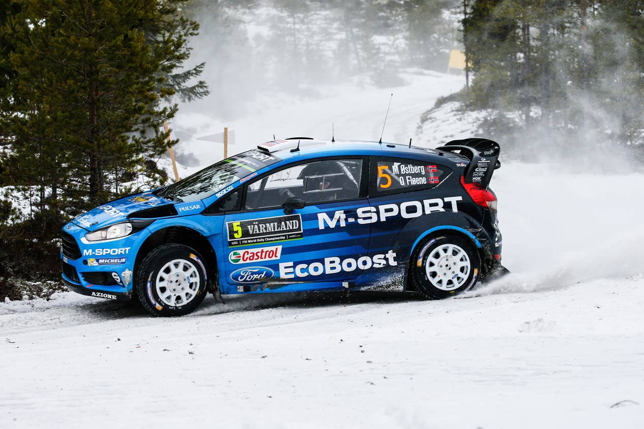 Rallye de Suecia 2016: Ogier, líder de principio a fin