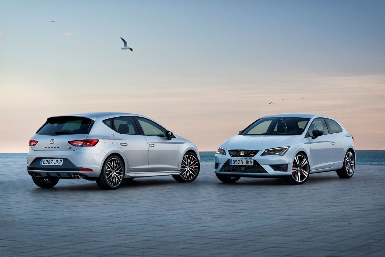Seat León Cupra 290, las imágenes de la nueva versión deportiva