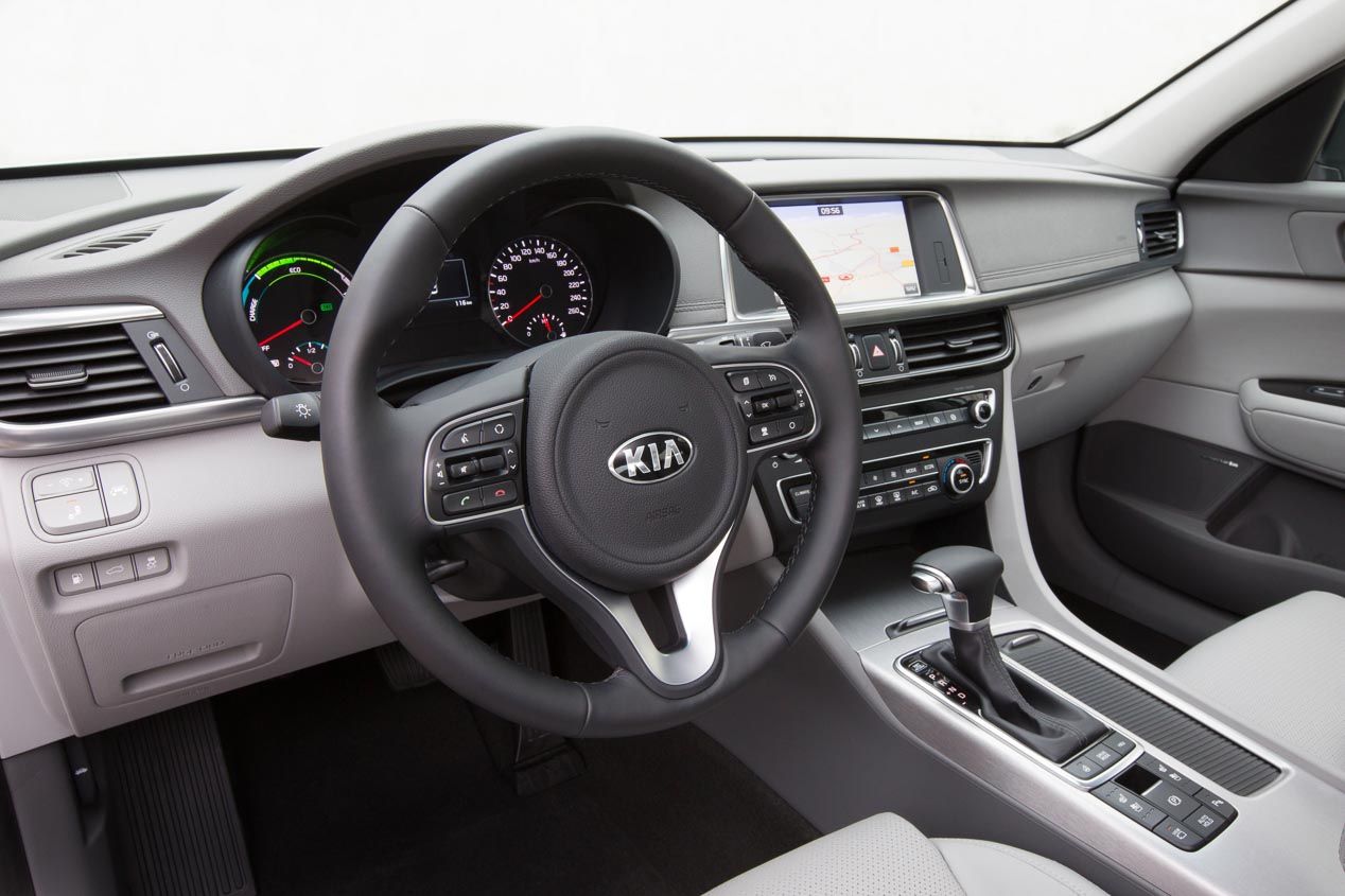 Kia Optima híbrido enchufable, listo para Europa
