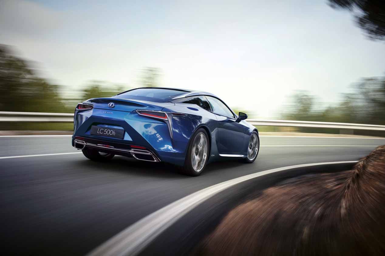 Lexus LC 500h: espectacular deportivo híbrido