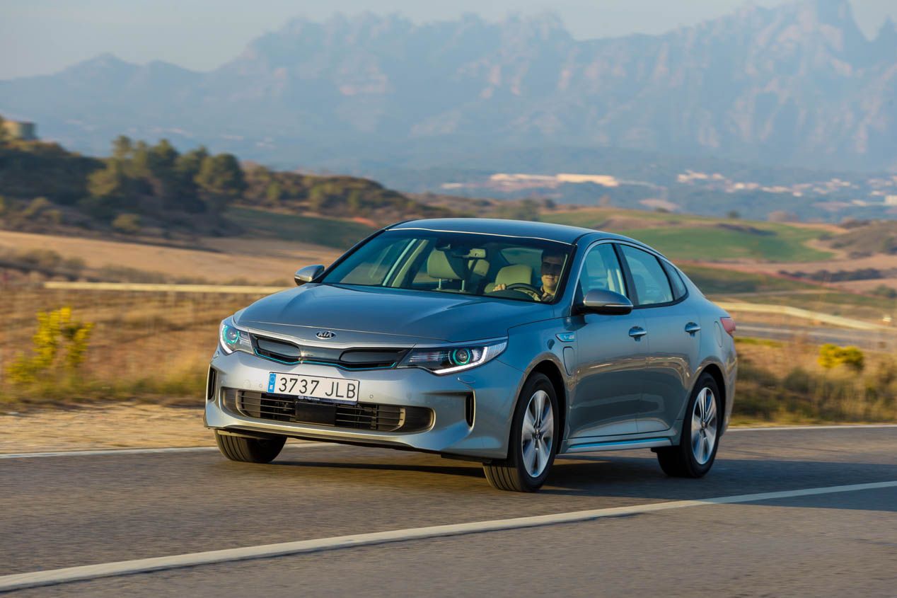 Kia Optima híbrido enchufable, listo para Europa