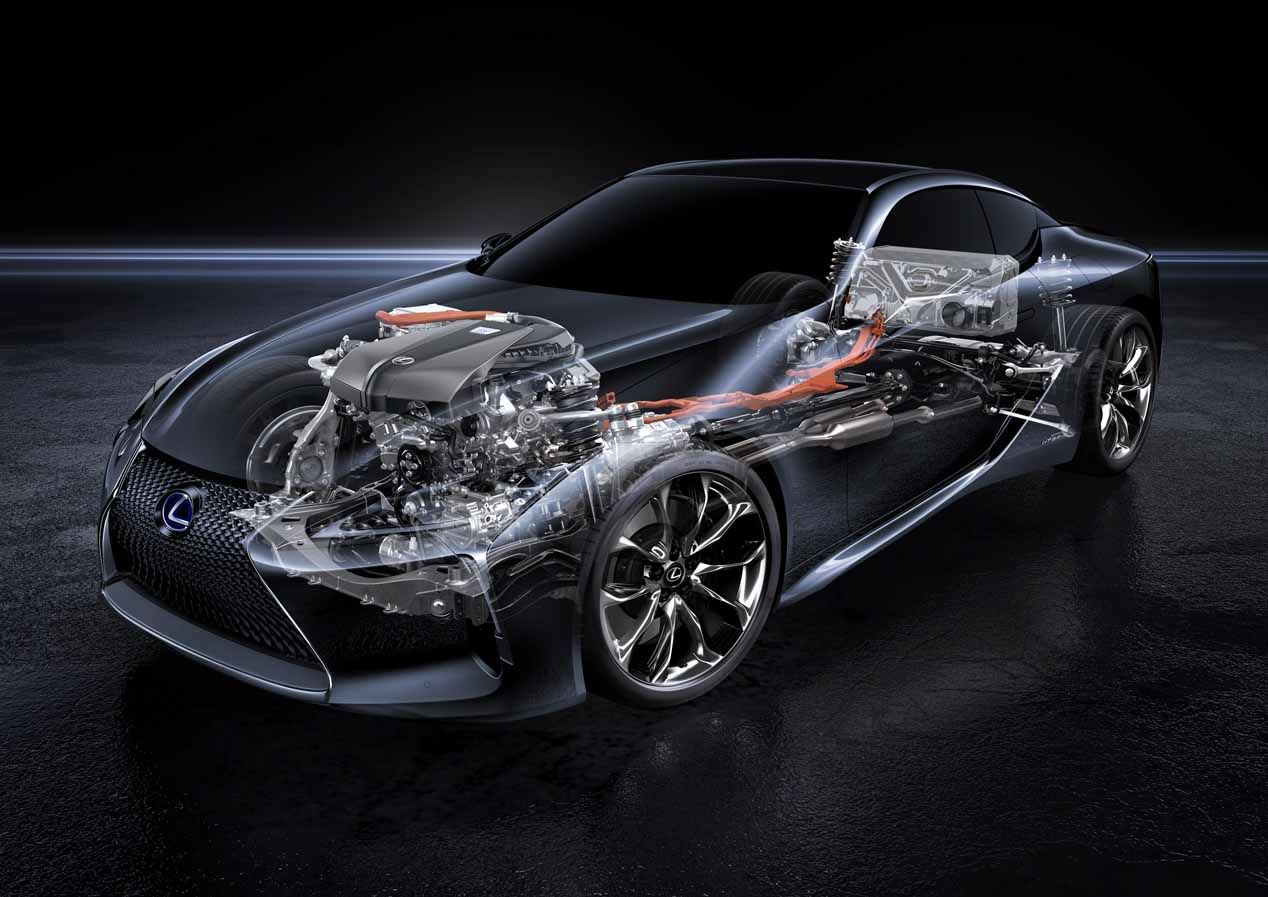 Lexus LC 500h: espectacular deportivo híbrido