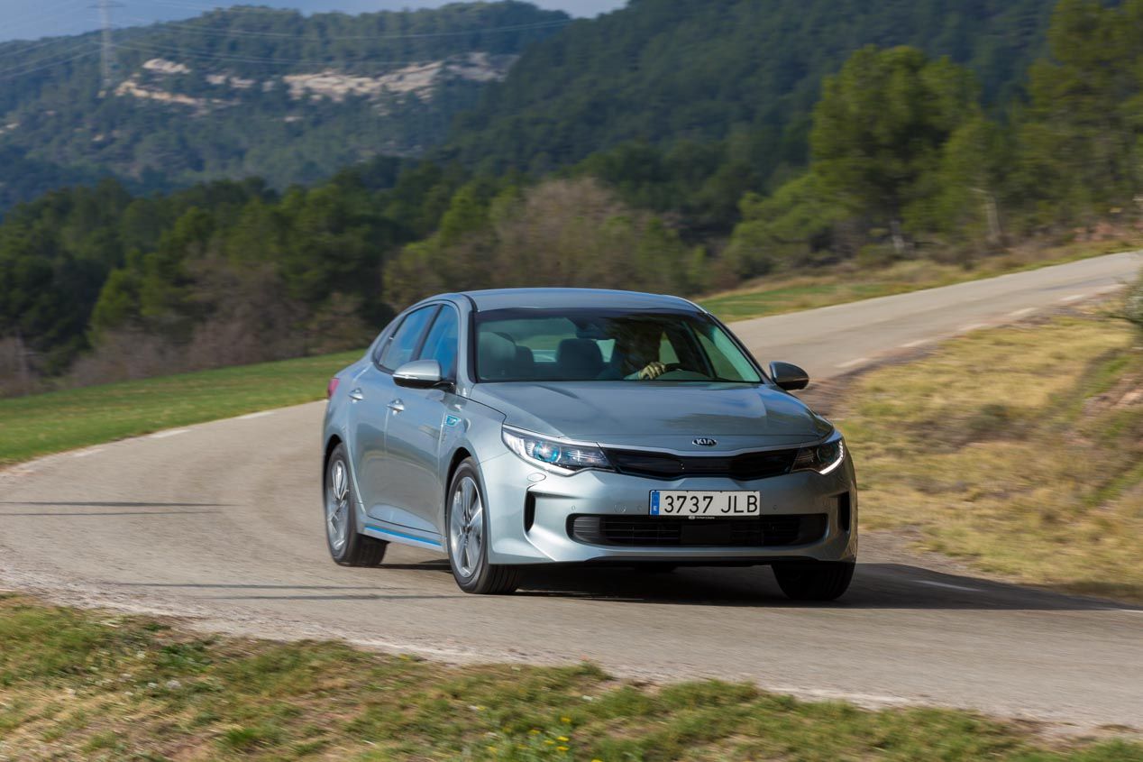 Kia Optima híbrido enchufable, listo para Europa