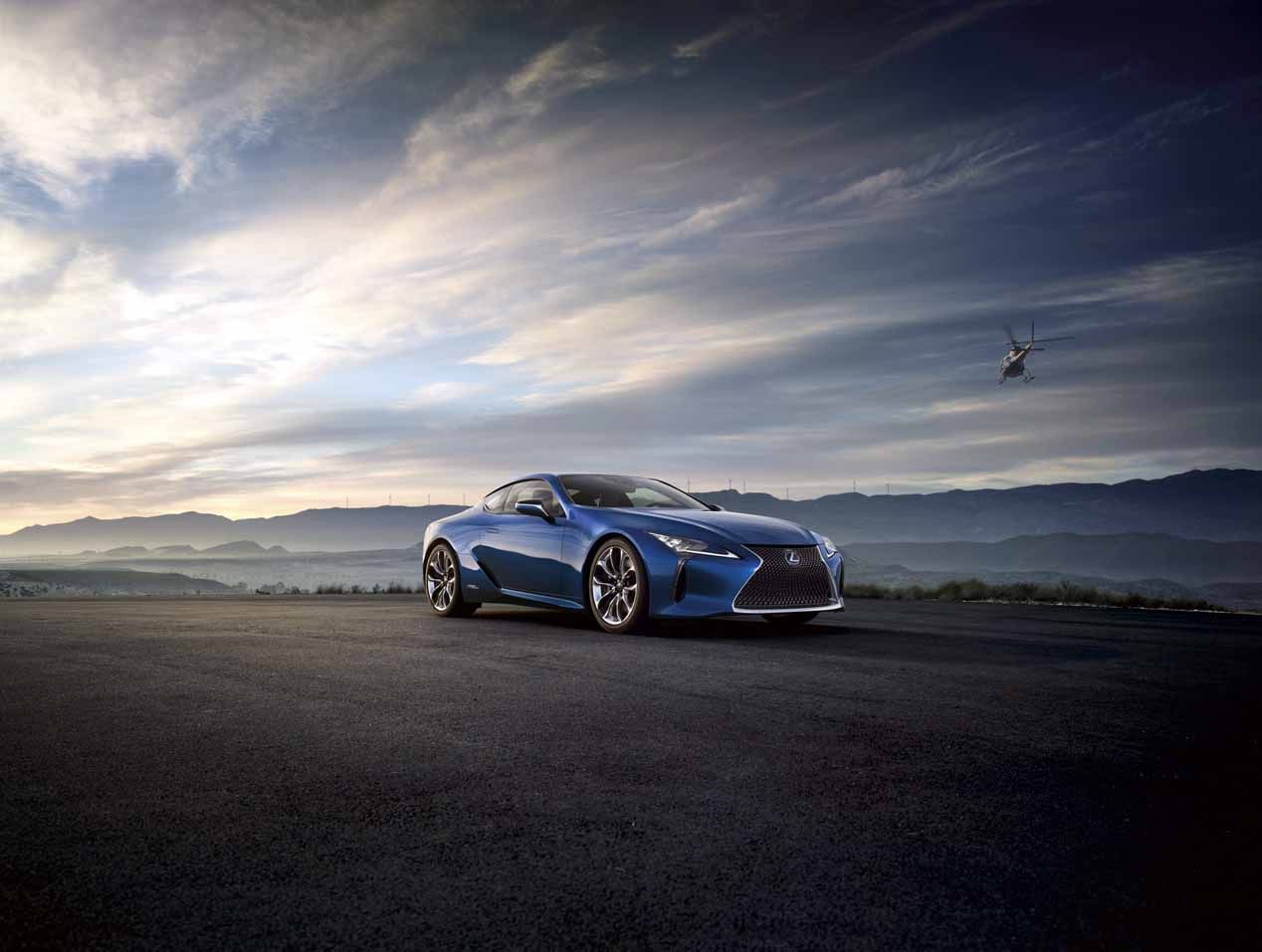 Lexus LC 500h: espectacular deportivo híbrido