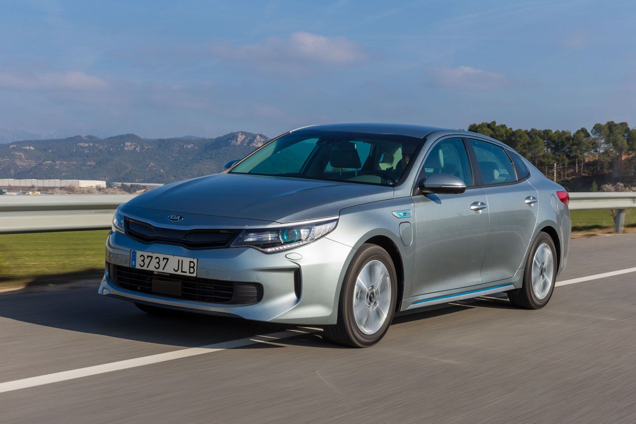 Kia Optima híbrido enchufable, listo para Europa