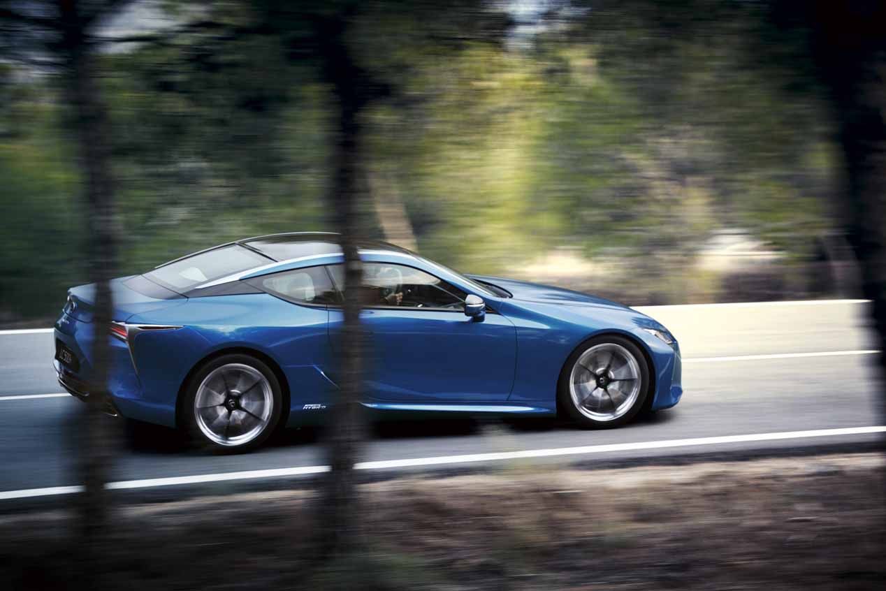 Lexus LC 500h: espectacular deportivo híbrido
