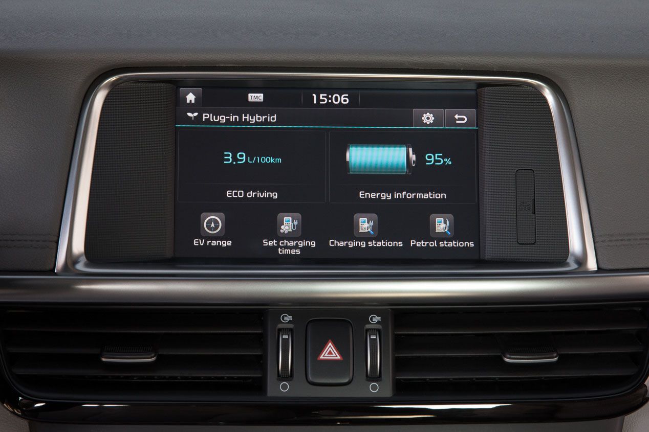Kia Optima híbrido enchufable, listo para Europa