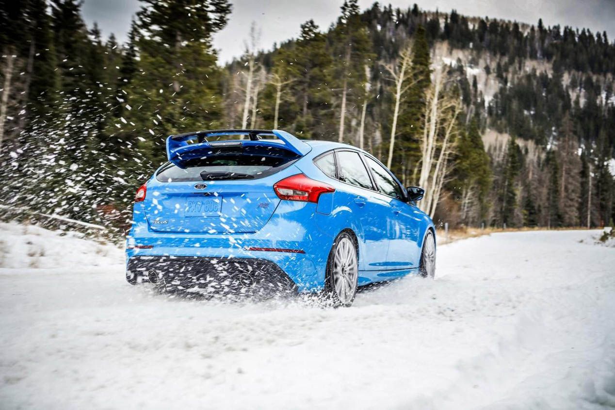 Ford Focus RS 2016, también para rodar en nieve