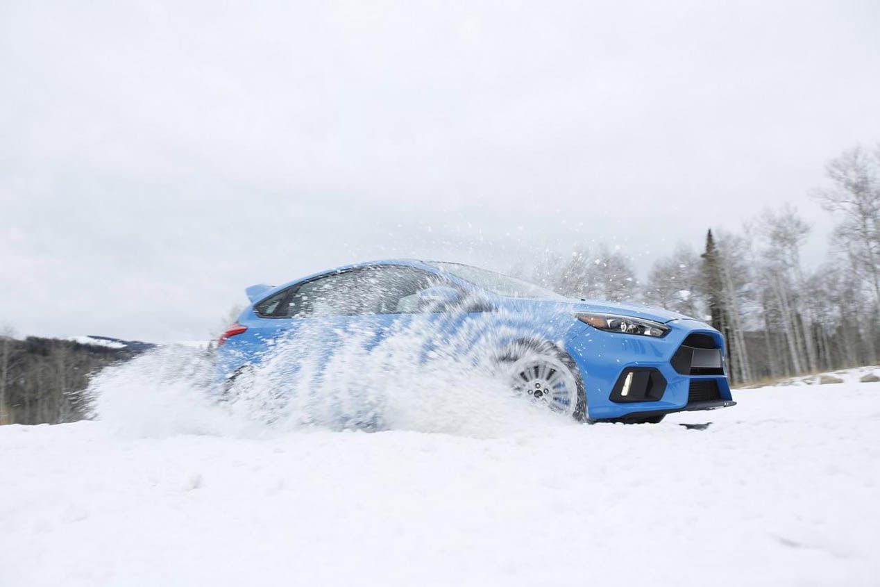 Ford Focus RS 2016, también para rodar en nieve
