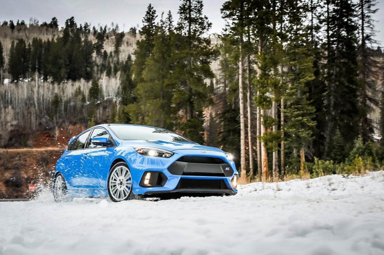 Ford Focus RS 2016, también para rodar en nieve
