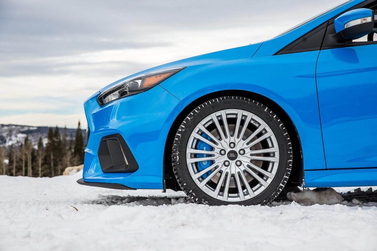 Ford Focus RS 2016, también para rodar en nieve