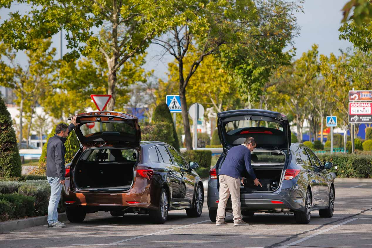 Comparativa Hyundai i40 CW y Toyota Avensis Touring Sports