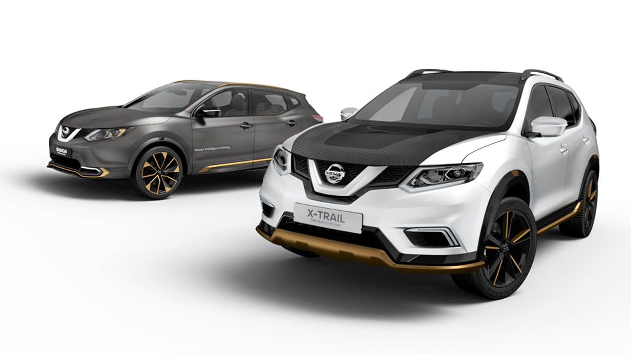 Nissan Qashqai Premium Concept y Nissan X-Trail Premium Concept