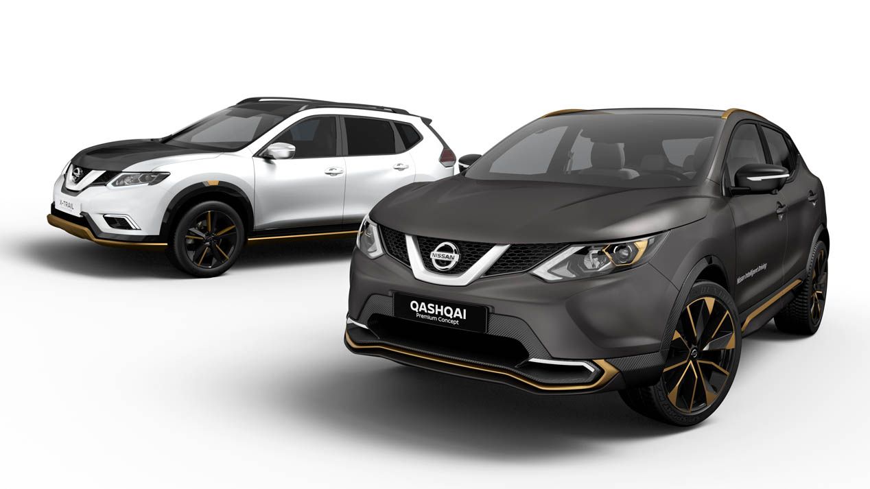 Nissan Qashqai Premium Concept y Nissan X-Trail Premium Concept