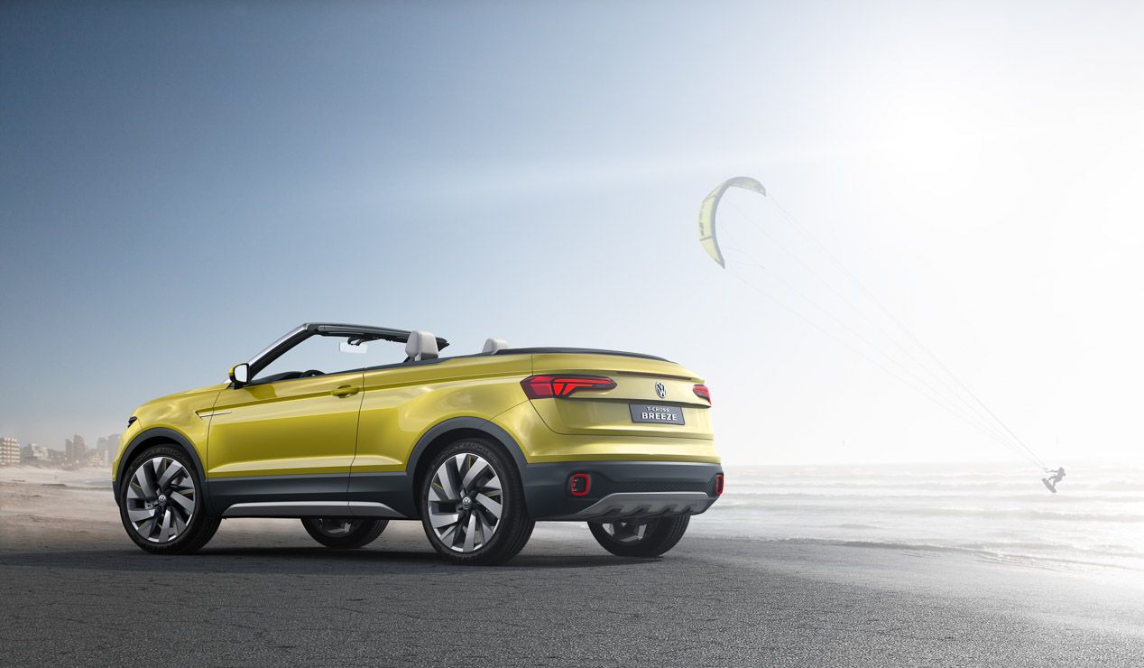 El Volkswagen T-Cross Breeze, en imágenes