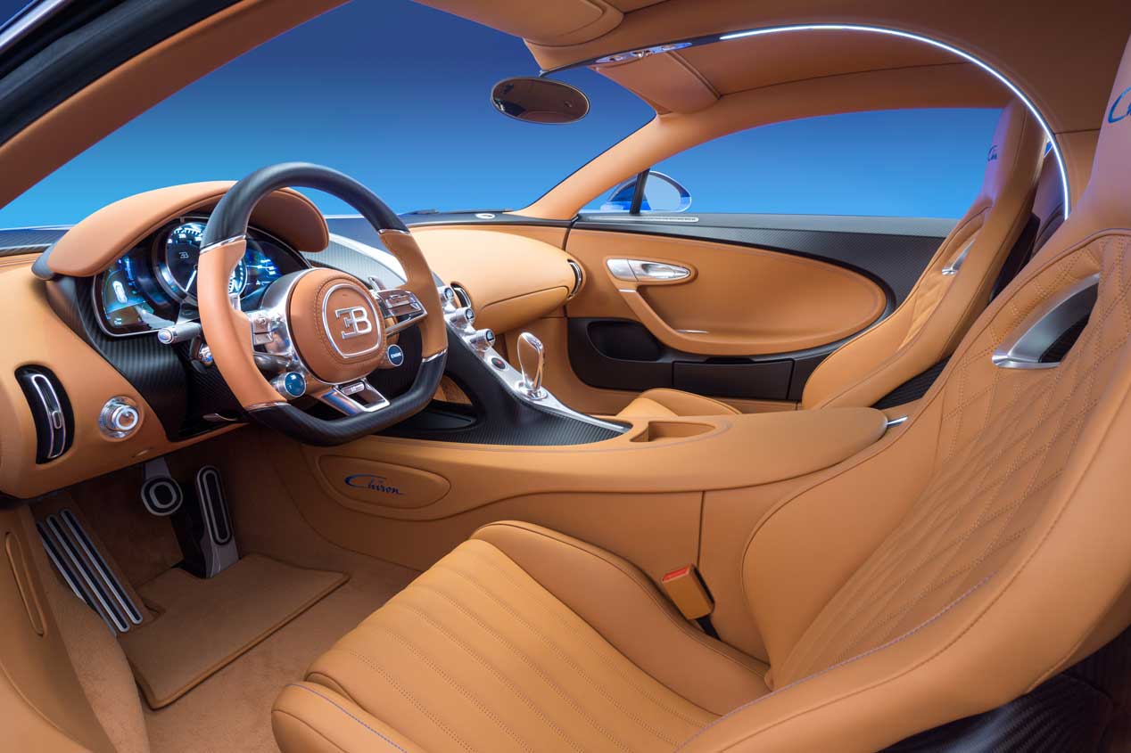 Bugatti Chiron, las fotos oficiales