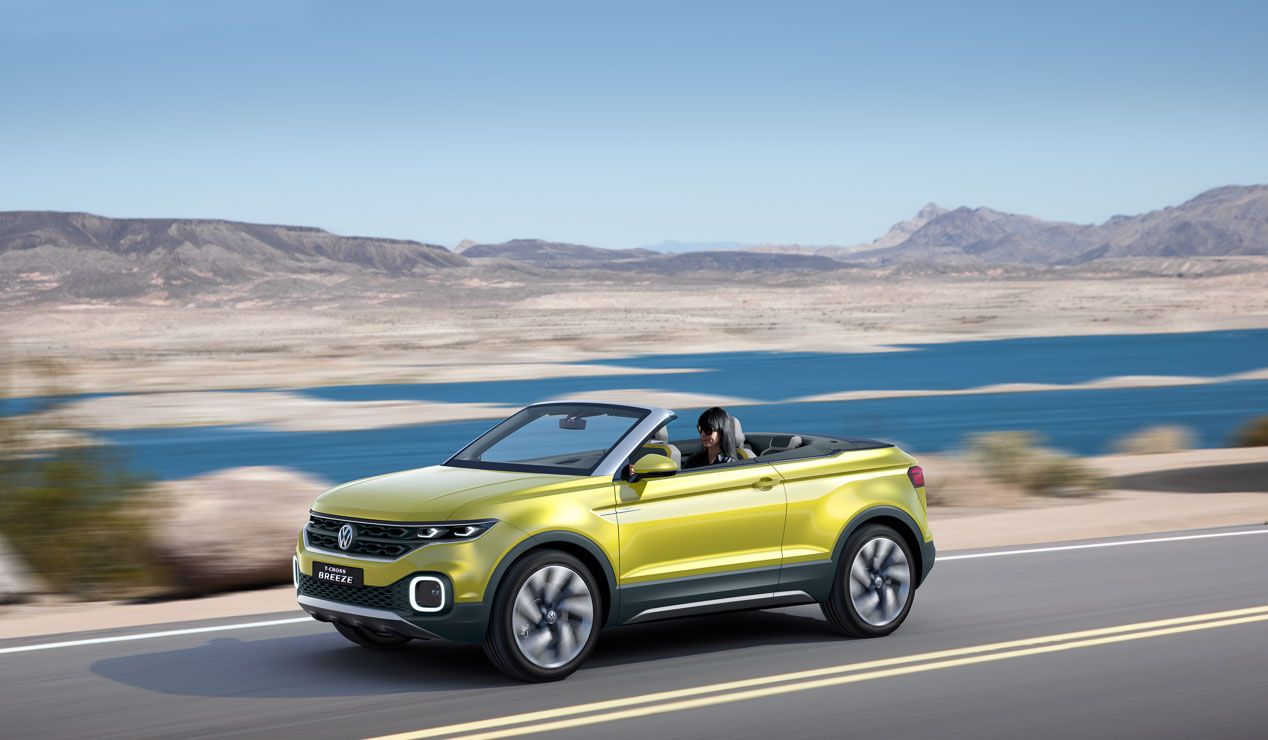 El Volkswagen T-Cross Breeze, en imágenes