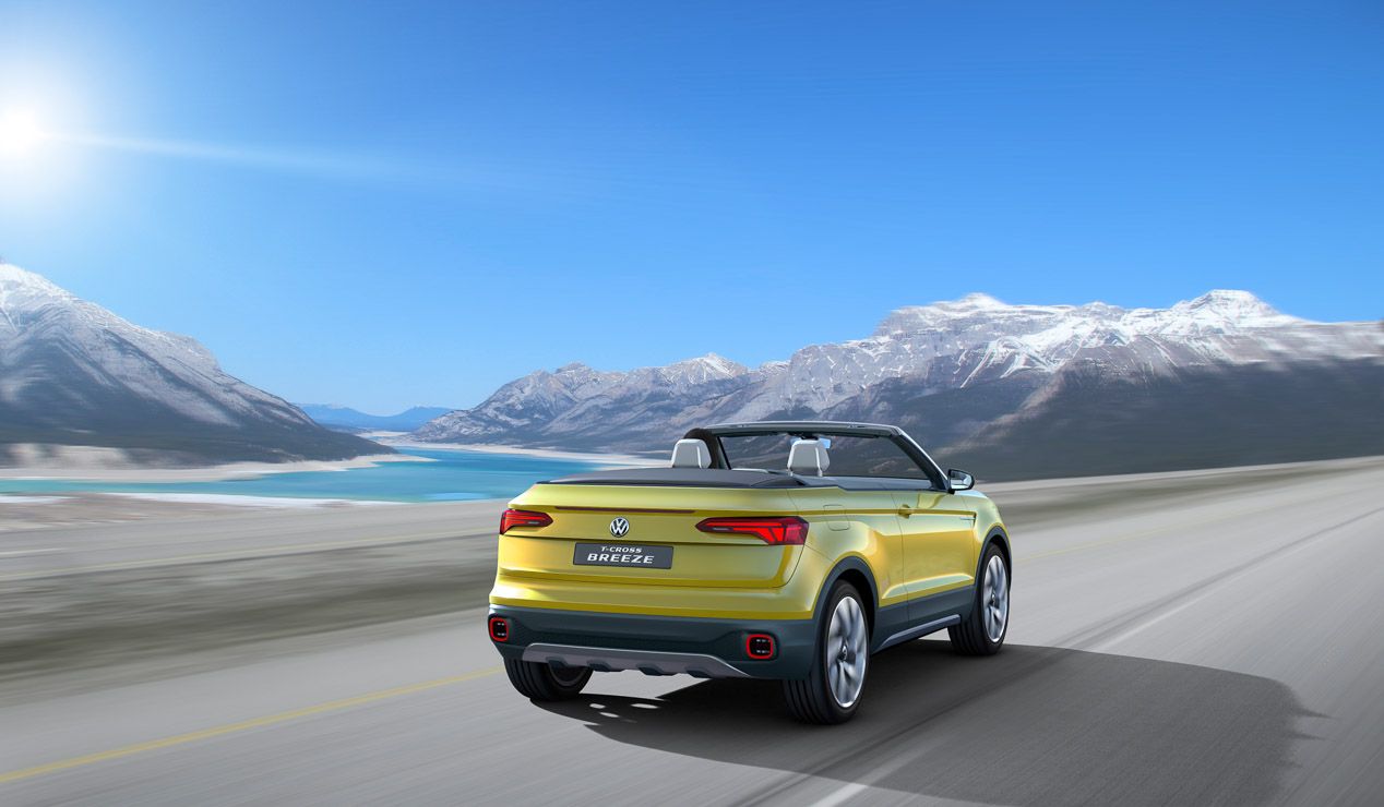 El Volkswagen T-Cross Breeze, en imágenes