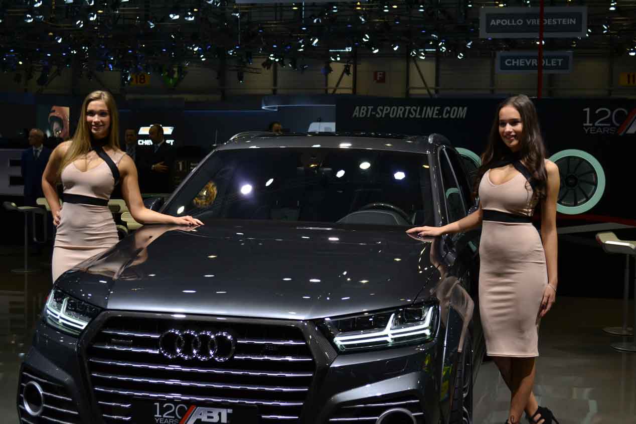 Las chicas más sexys del Salón de Ginebra