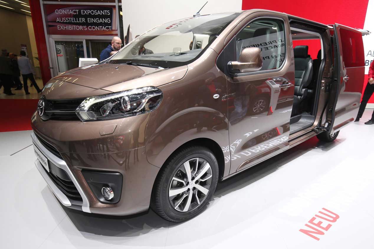 Toyota Proace Verso en Ginebra 2016