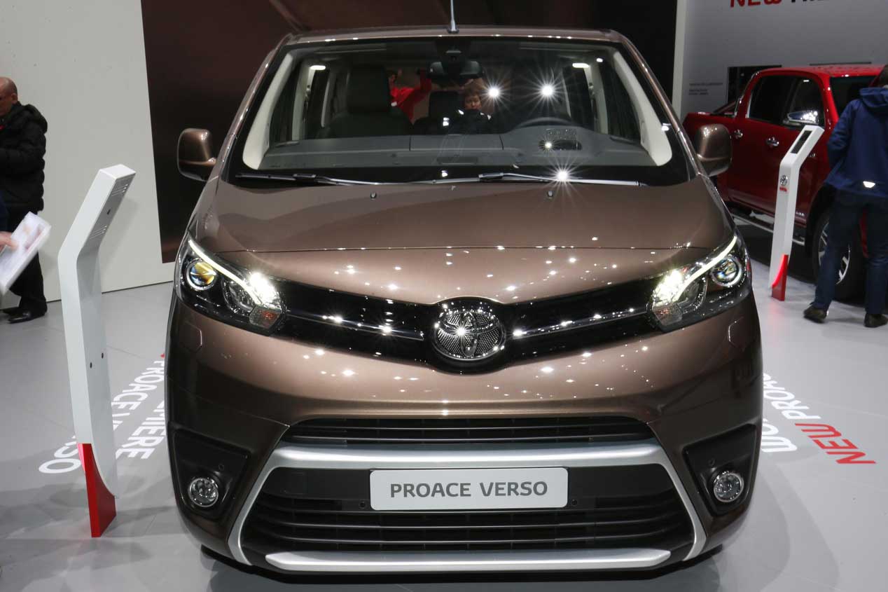 Toyota Proace Verso en Ginebra 2016