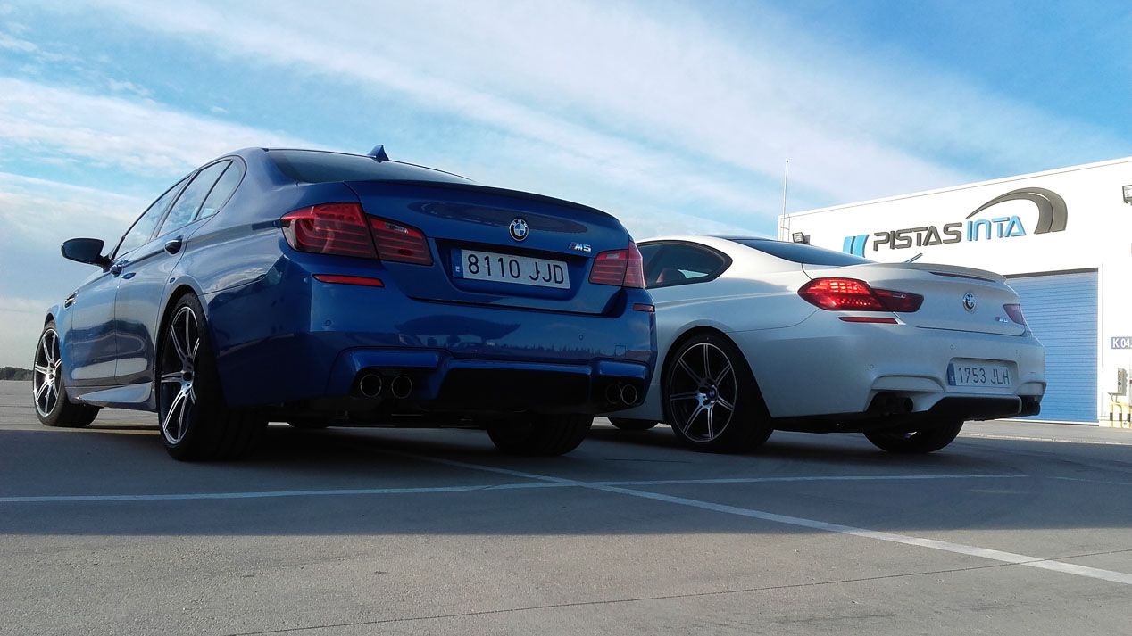 BMW M5, BMW M6 y Lexus GS F: más de 1.600 CV juntos