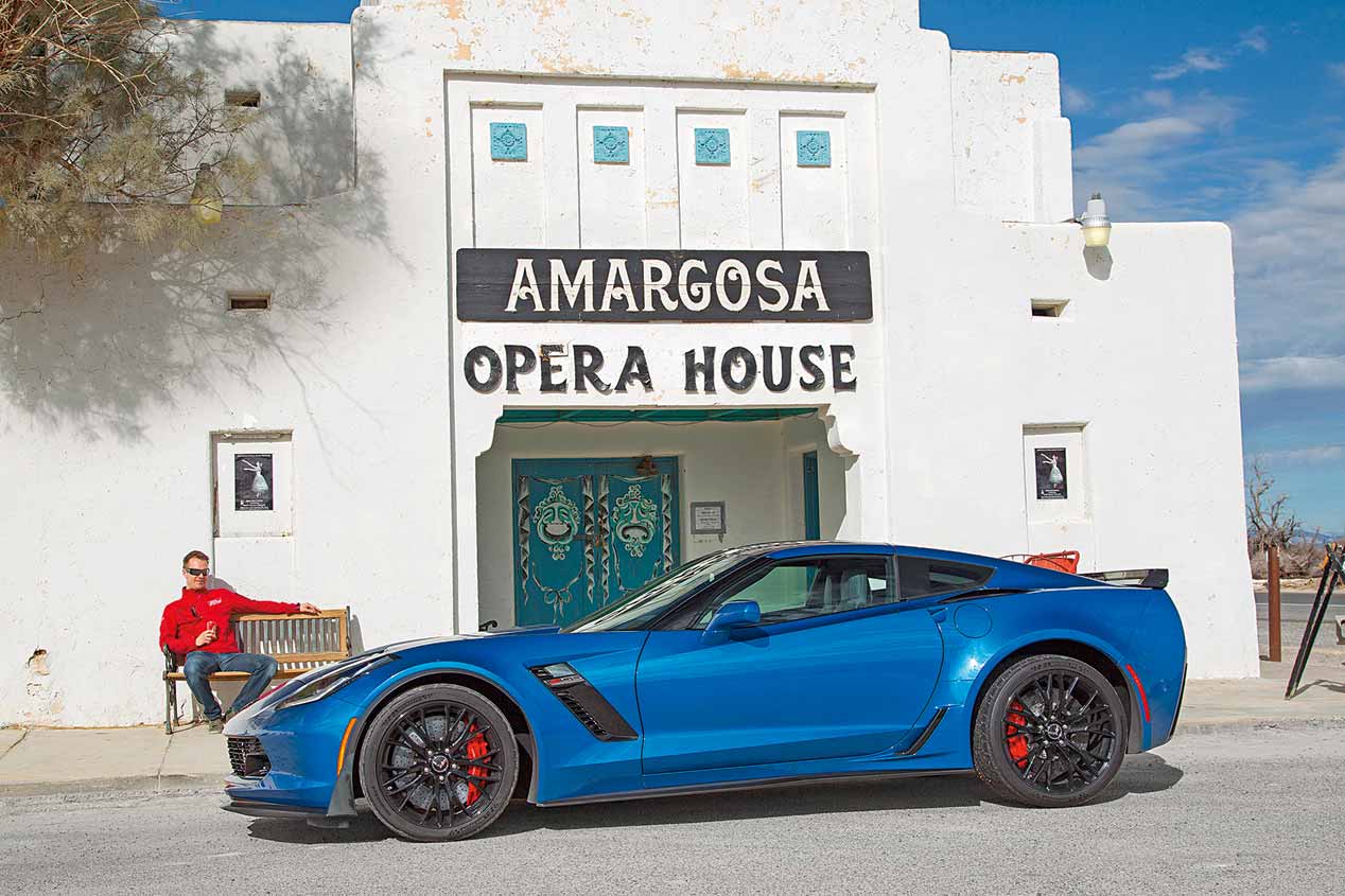 Chevrolet Corvette Z06: ruta por Nevada y California