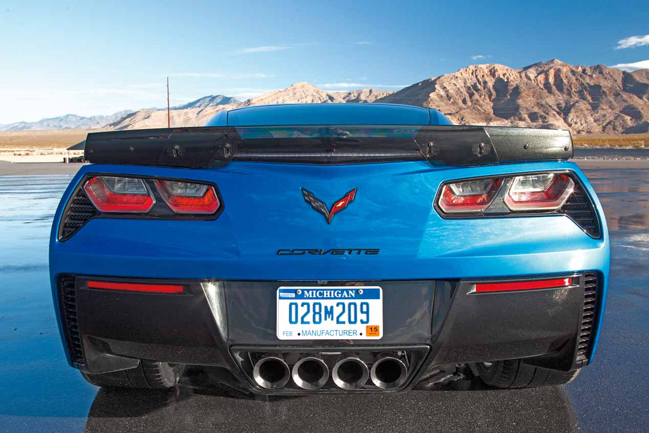 Chevrolet Corvette Z06: ruta por Nevada y California