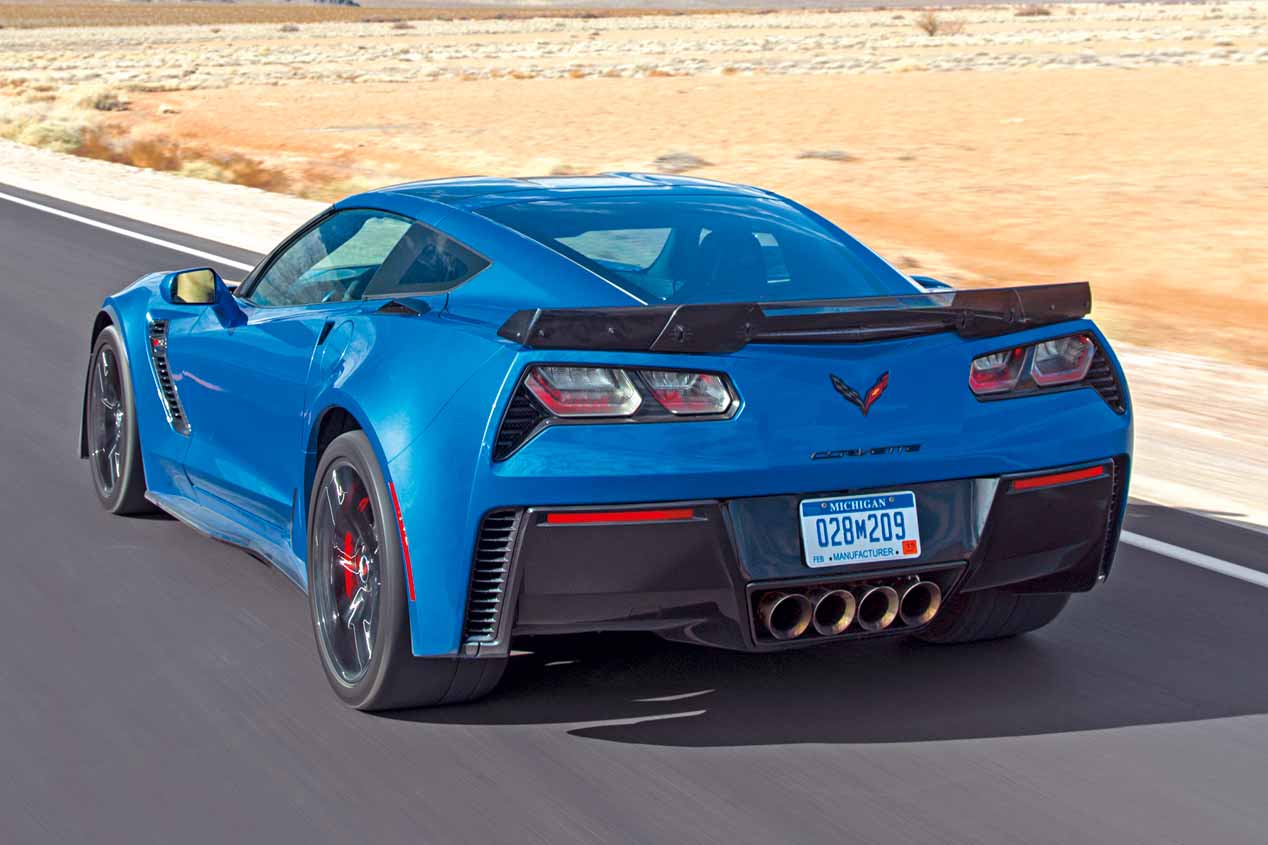 Chevrolet Corvette Z06: ruta por Nevada y California