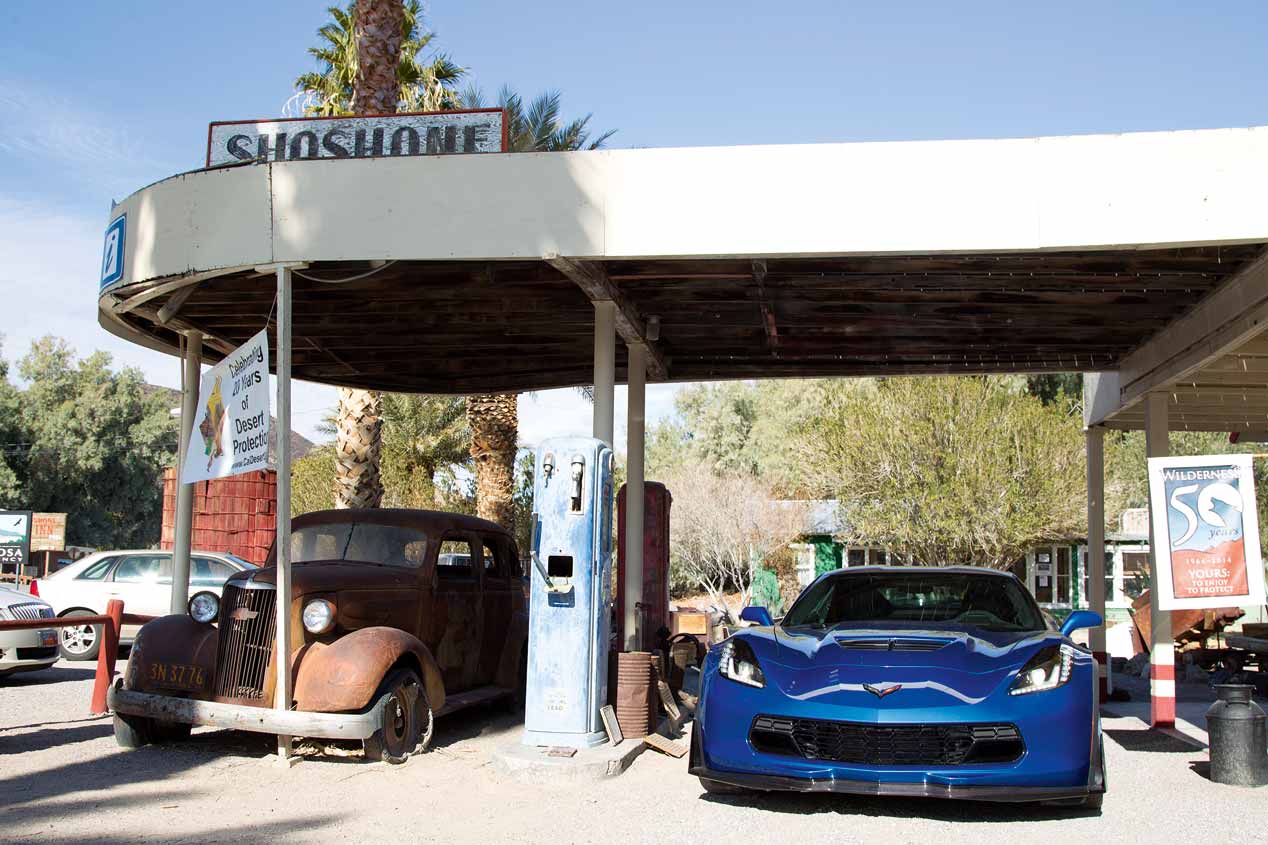 Chevrolet Corvette Z06: ruta por Nevada y California