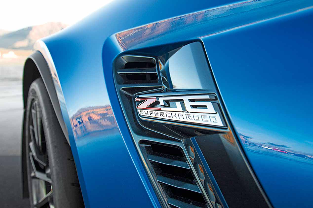 Chevrolet Corvette Z06: ruta por Nevada y California