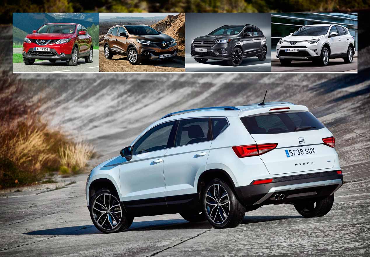 Seat Ateca: más detalles y sus grandes rivales