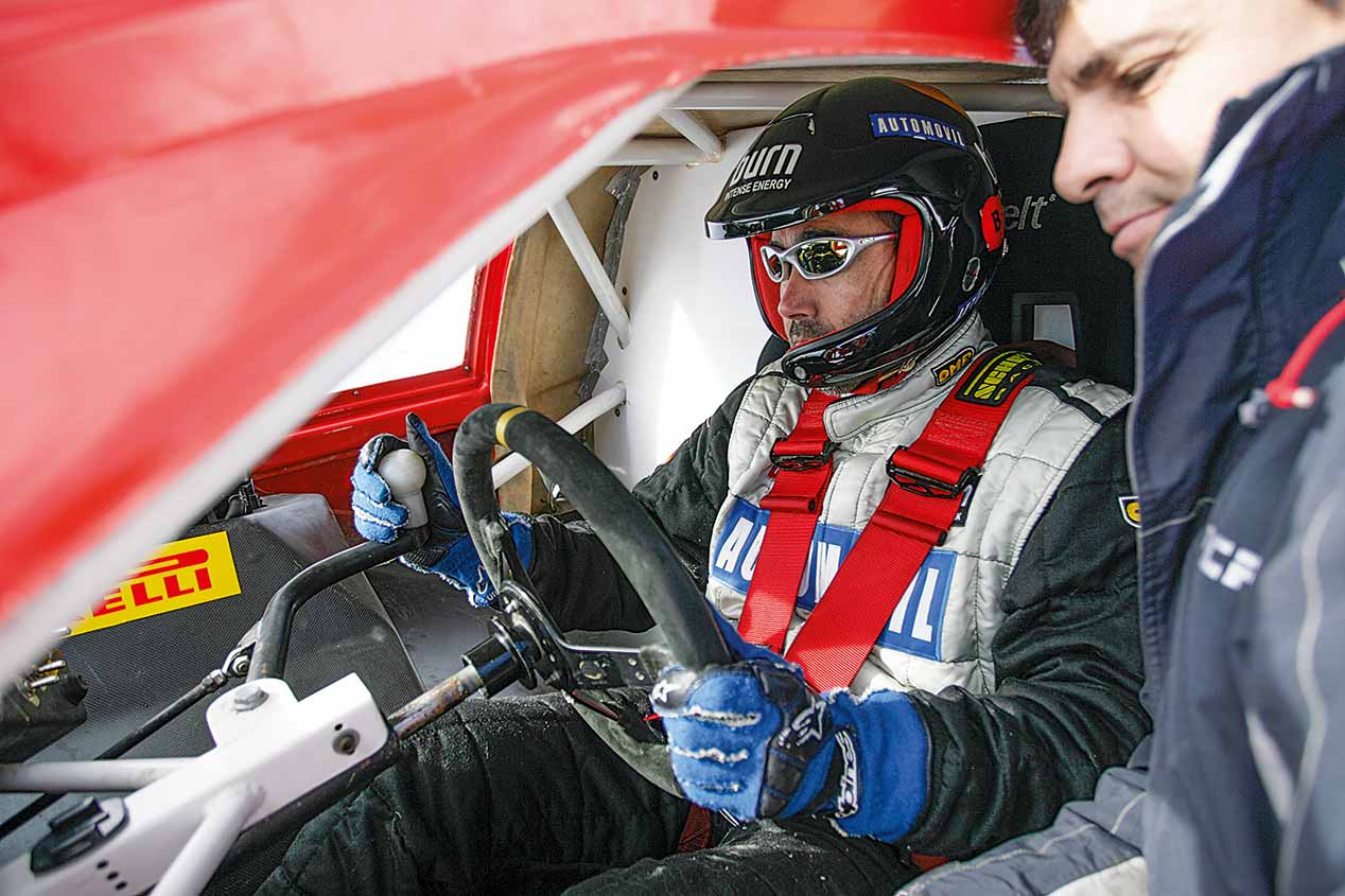 GSeries Prototype, prueba sobre hielo